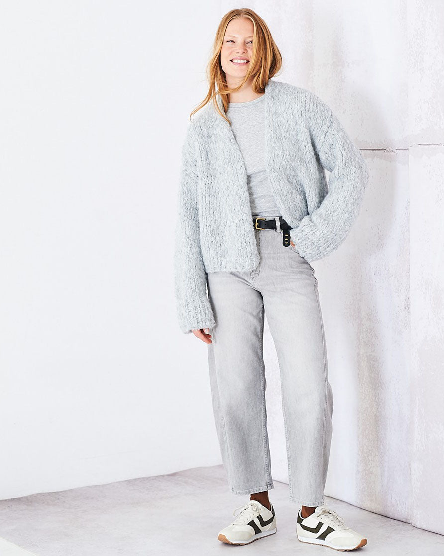 Knitted Jackets in Cloudlike Pattern - 10251