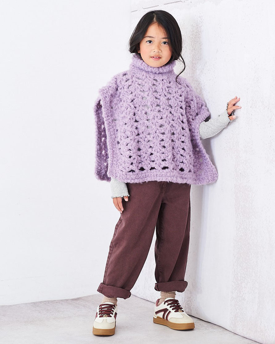 Crochet Ponchos in Cloudlike Pattern - 10254