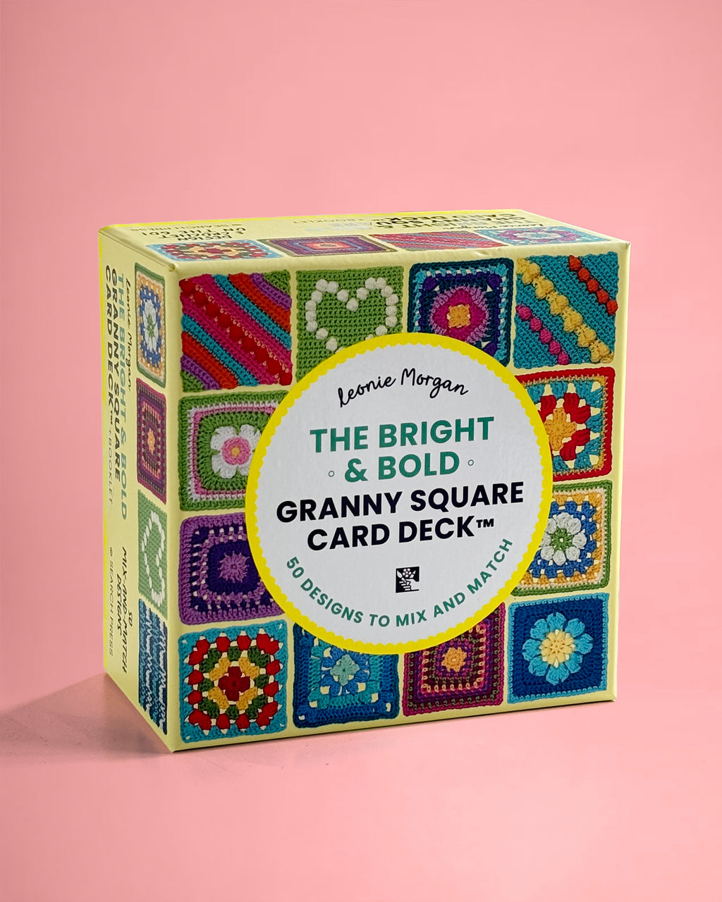 Bright and Bold Granny Square Card Deck - Leonie Morgan