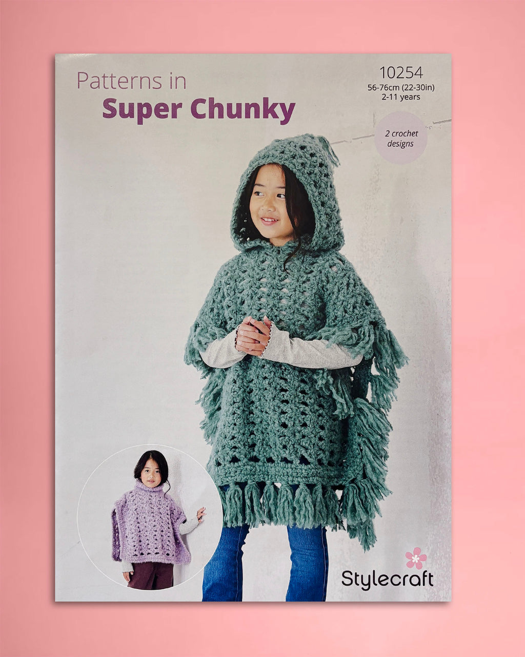 Crochet Ponchos in Cloudlike Pattern - 10254