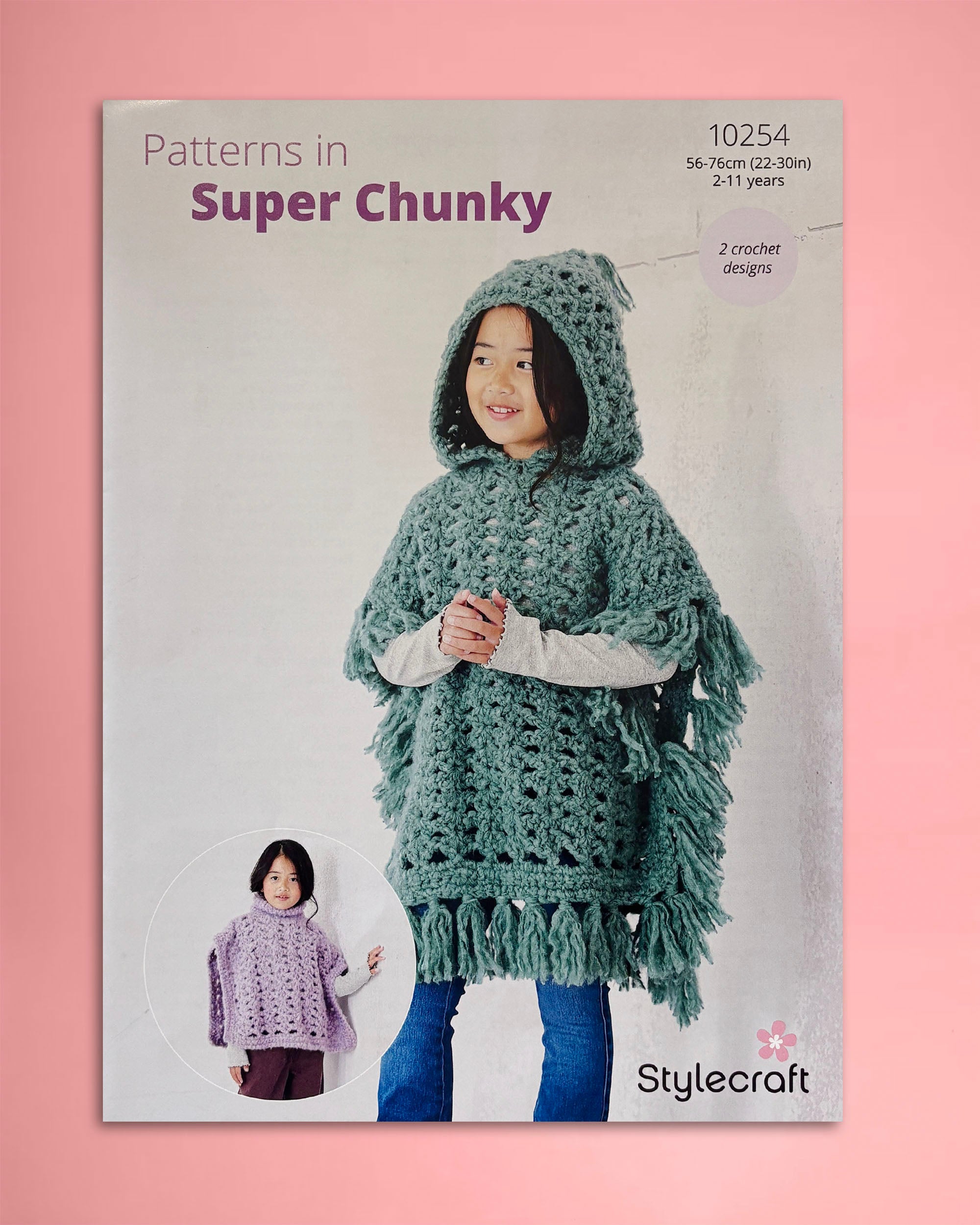 Crochet Ponchos in Cloudlike Pattern - 10254
