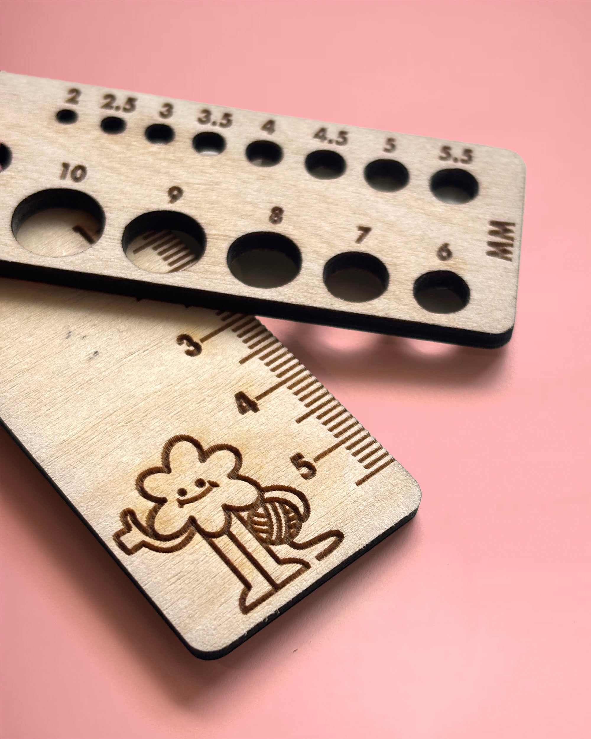 Wool Flower Needle Gauge