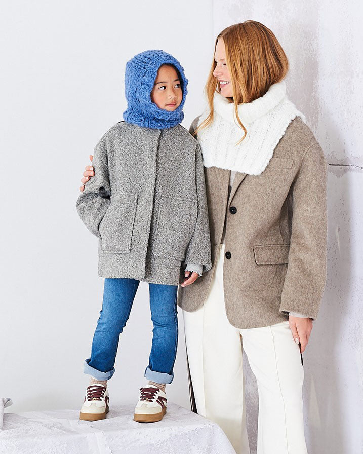 Knitted Accessories in Cloudlike Pattern - 10255